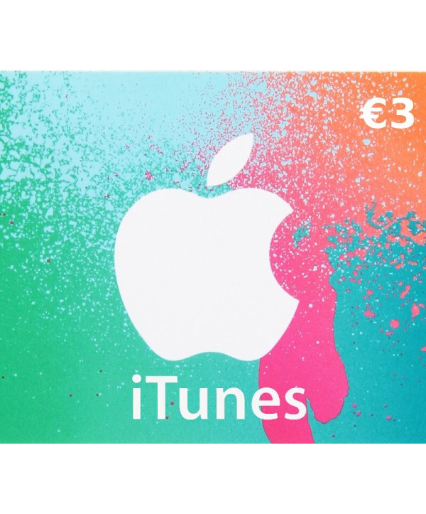 iTunes EUR 3 Card Key GERMANY